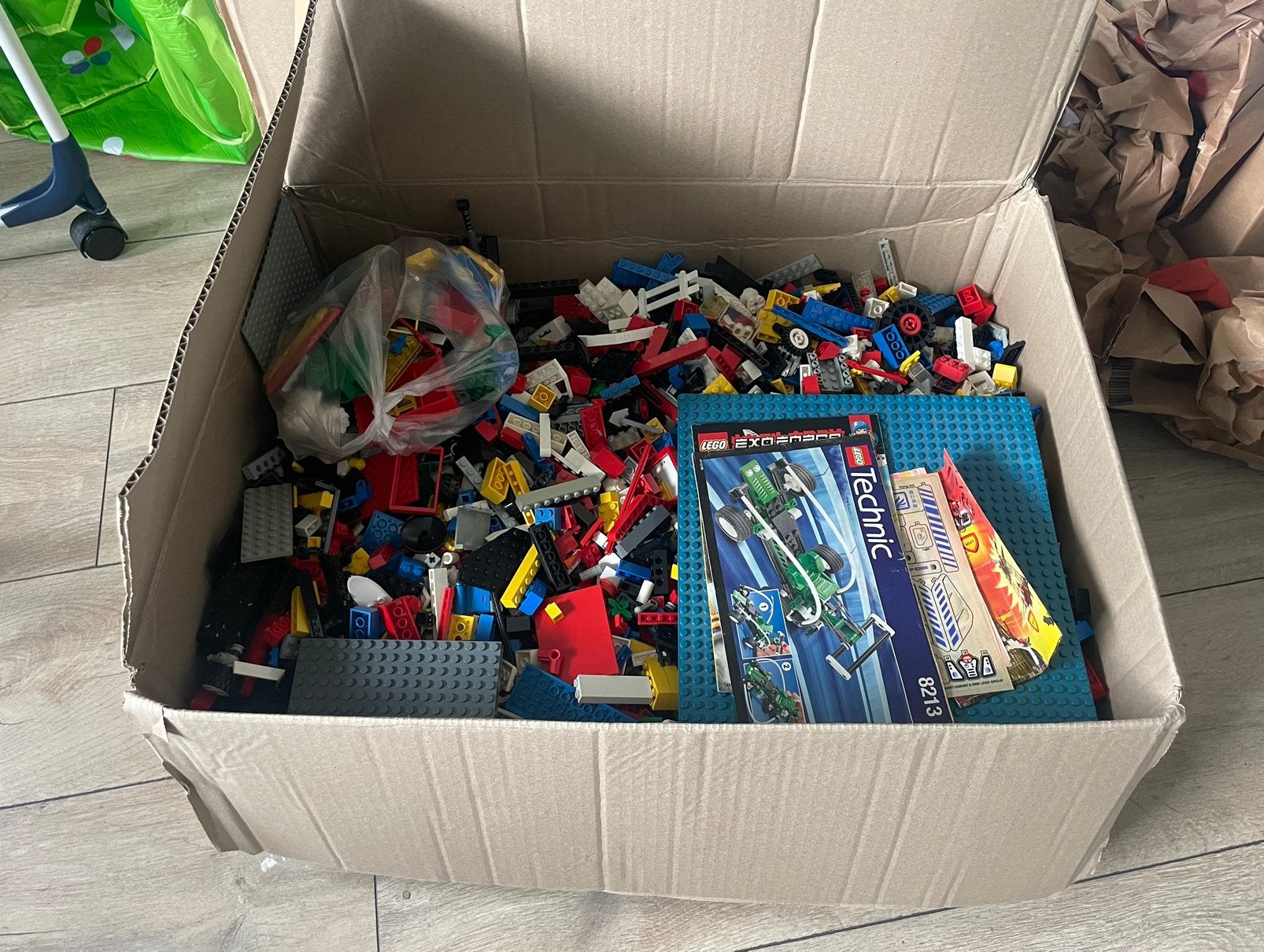 Lego Partij van 9,2 kilo jaren 80 en 90, Ophalen of Verzenden, Gebruikt, Losse stenen, Lego