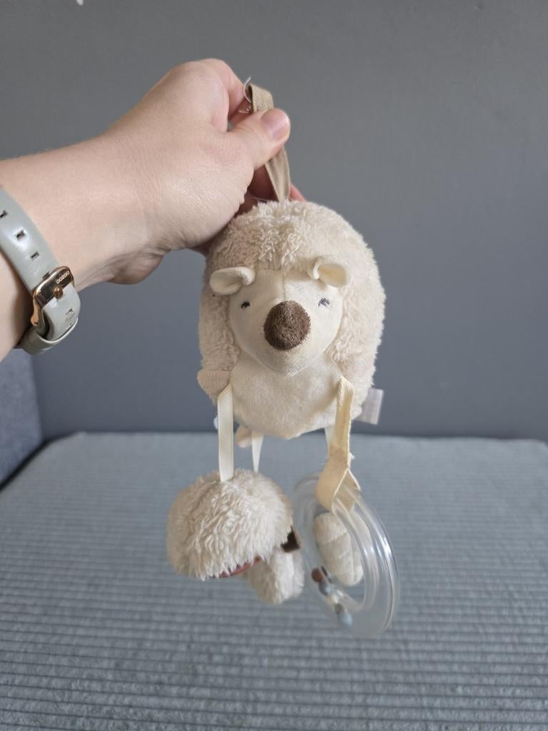 Schattige egel rammelaar met bijtring, Ophalen of Verzenden, Zo goed als nieuw, Rammelaar