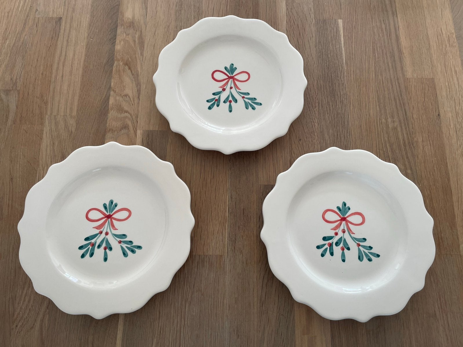 3x Mistletoe Breakfast Plate Anna + Nina, Ophalen, Nieuw, Bord(en), Overige stijlen