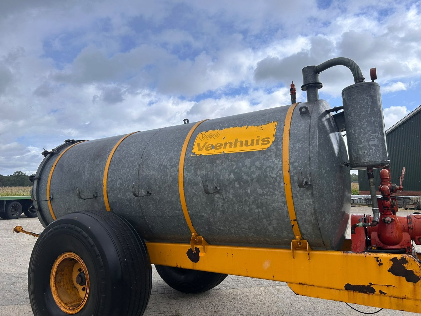 Veenhuis giertank watertank tank mesttank 6800 liter, Ophalen of Verzenden, Gewasbescherming en Bemesting