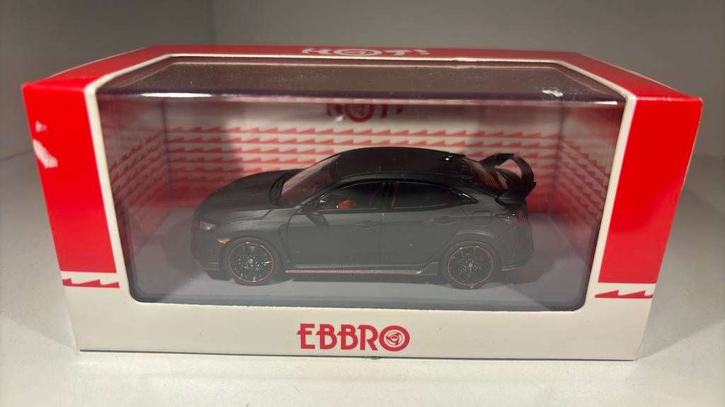 Honda civic type r 2017 prototype EBBRO 1.43, Overige merken, Auto, Ophalen of Verzenden, A