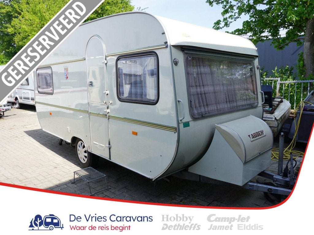 Tabbert Comtesse 460 Leuk Pimpobject, Caravans en Kamperen, Overige typen, Standaardzit, Tabbert, Koelkast