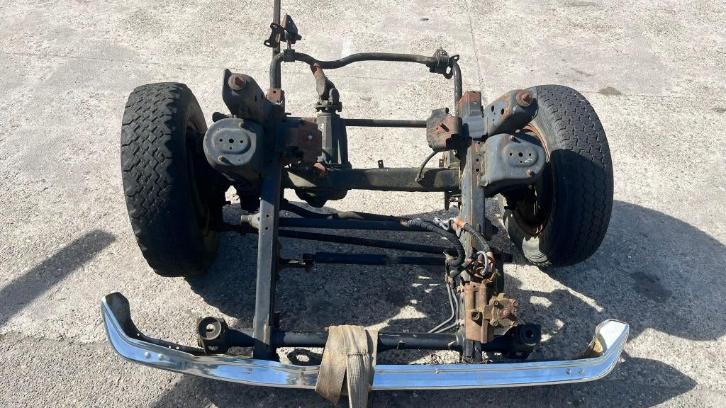Toyota Land Cruiser 70  4.2 vooras compleet, Auto-onderdelen, Ophalen, Gebruikt, Toyota