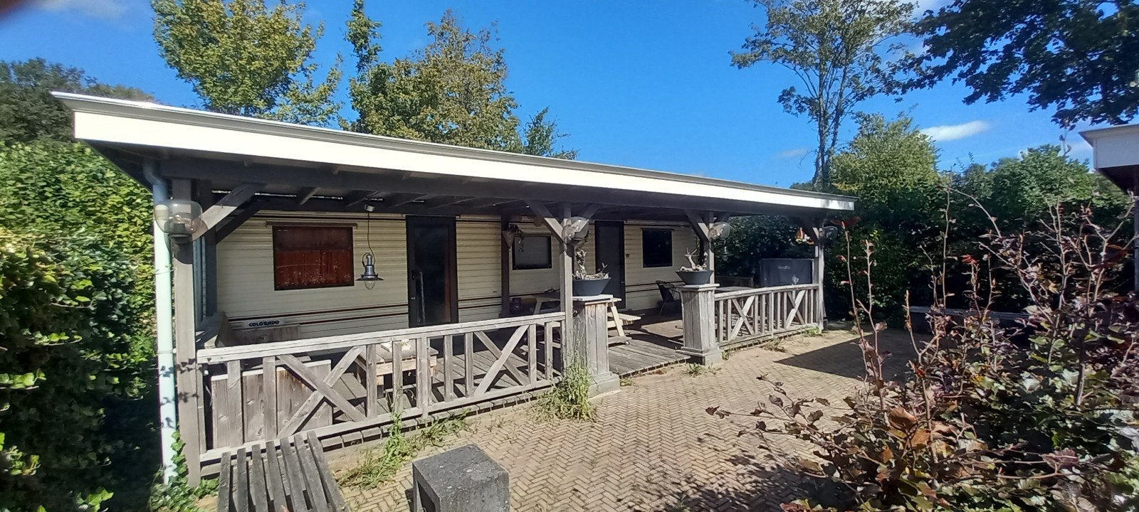 stacaravan met gehele inboedel