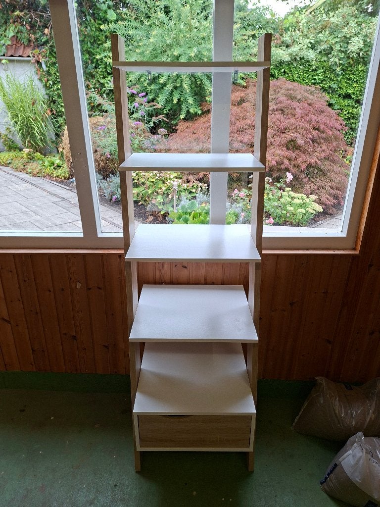 Ladderkast, Ophalen, Met plank(en), 50 tot 100 cm, Zo goed als nieuw