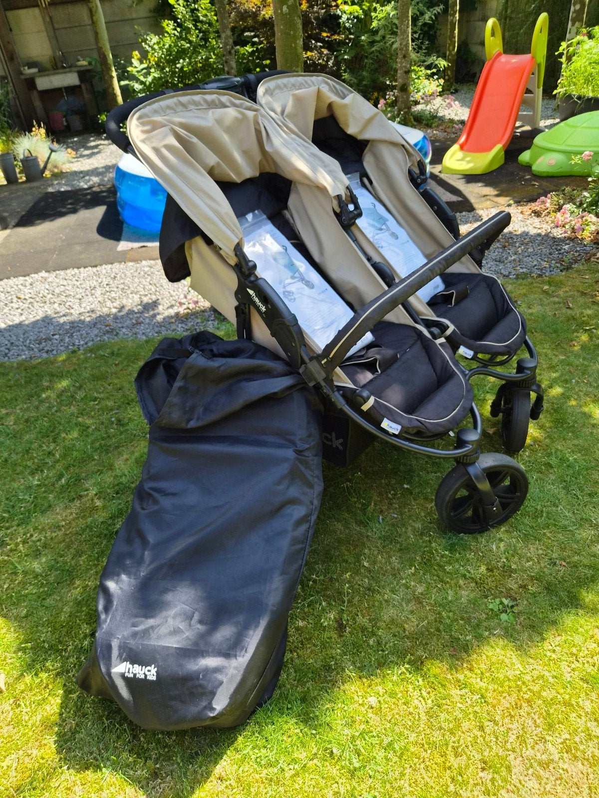 Super fijne dubbele kinderwagen Hauck Duo SLX', Ophalen