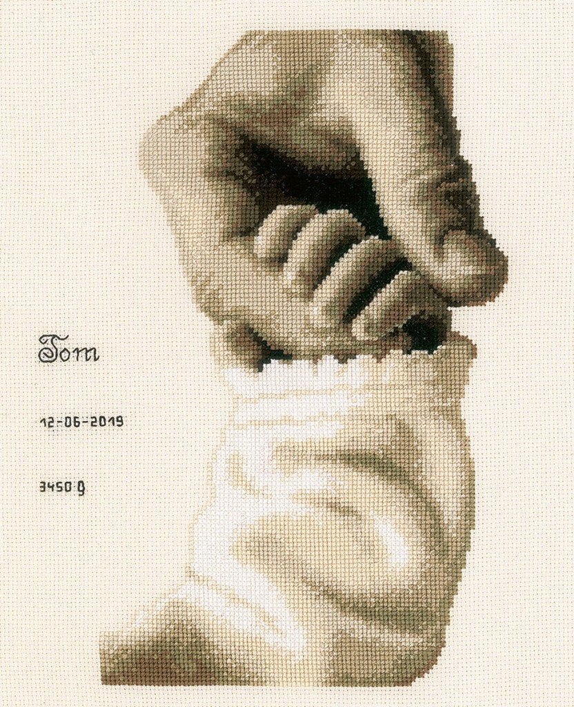 Borduurpakket Babygeluk PN0173017, ., Nieuw, Ophalen of Verzenden, .