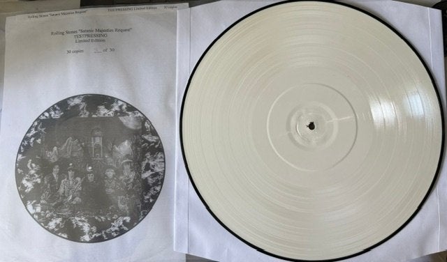 The Rolling Stones - Their Satanic ..test persing picture di, LP, Gebruikt, Ophalen of Verzenden, Originele persing