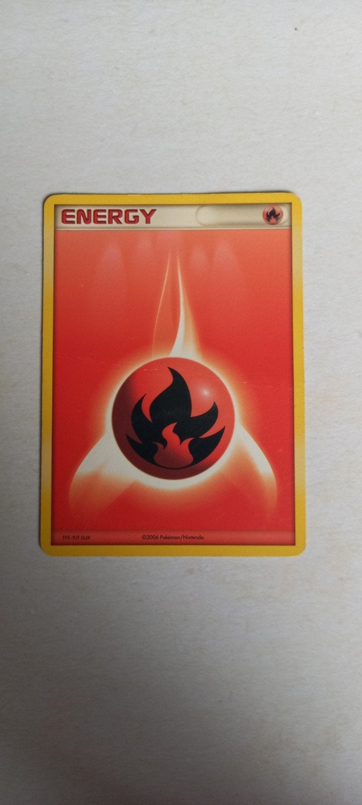 Pokémon Energy Kaart - Vuur Energie (2006), Verzenden, Gebruikt, Losse kaart