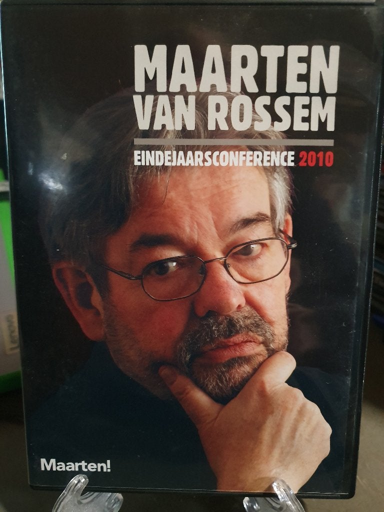 Maarten van Rossem - Eindejaarsconference 2010. DVD, Alle leeftijden, Ophalen, Zo goed als nieuw, Stand-up of Theatershow