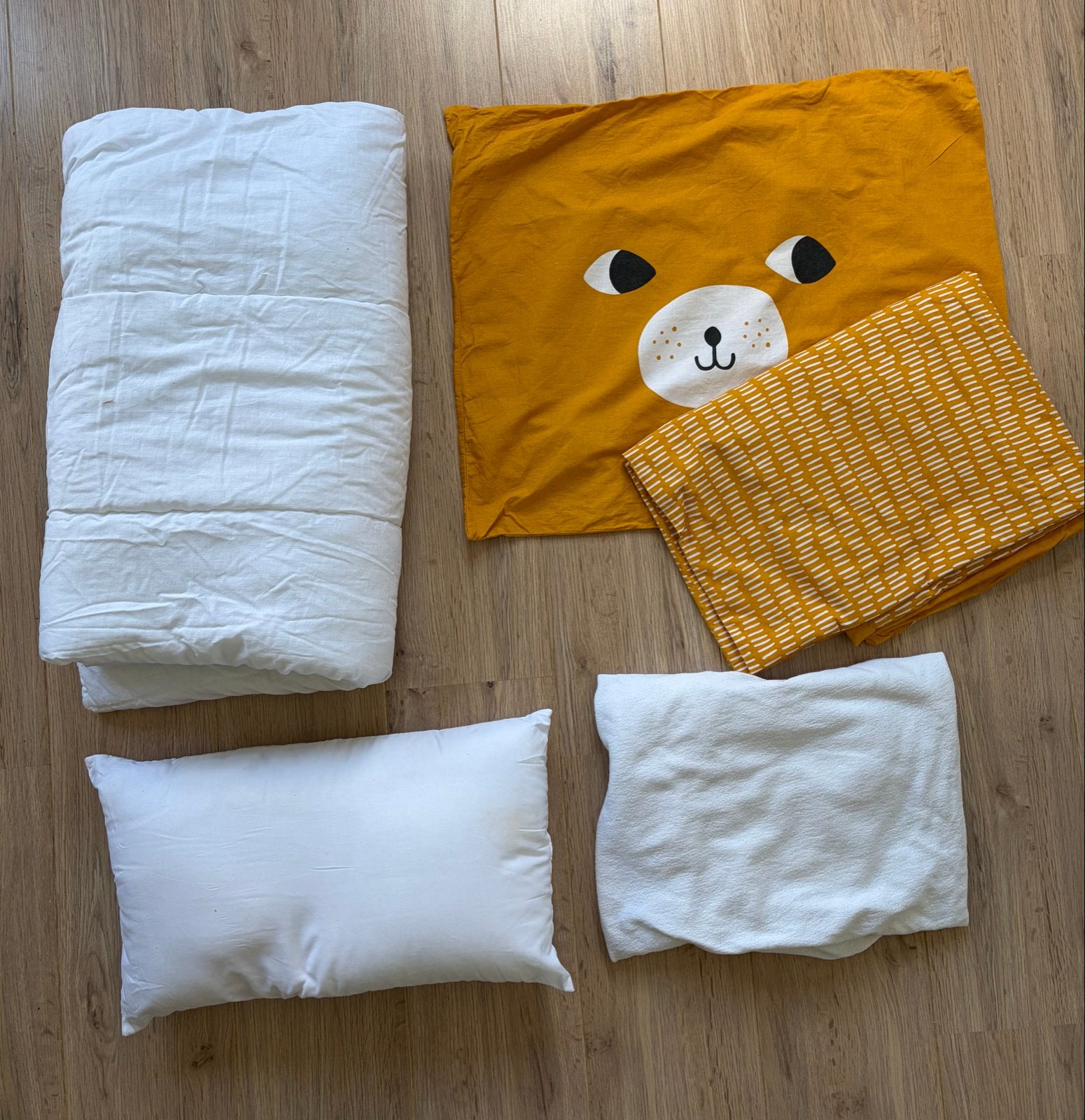 Complete HEMA ledikant set, Ledikant, Beddengoedset, Ophalen of Verzenden, Zo goed als nieuw