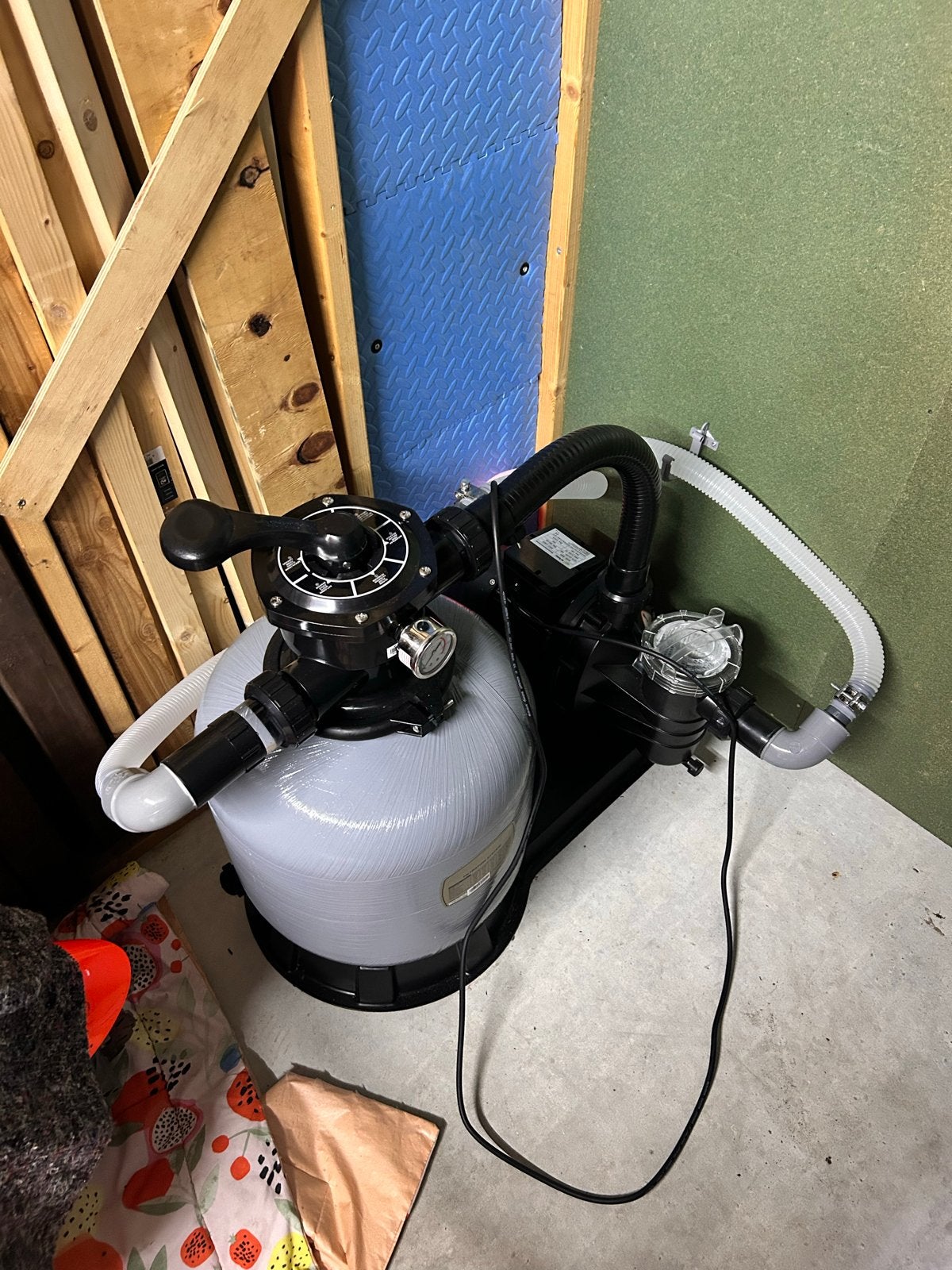 W’eau Fsf 400-6W zandfilterunit, Ophalen, Zo goed als nieuw