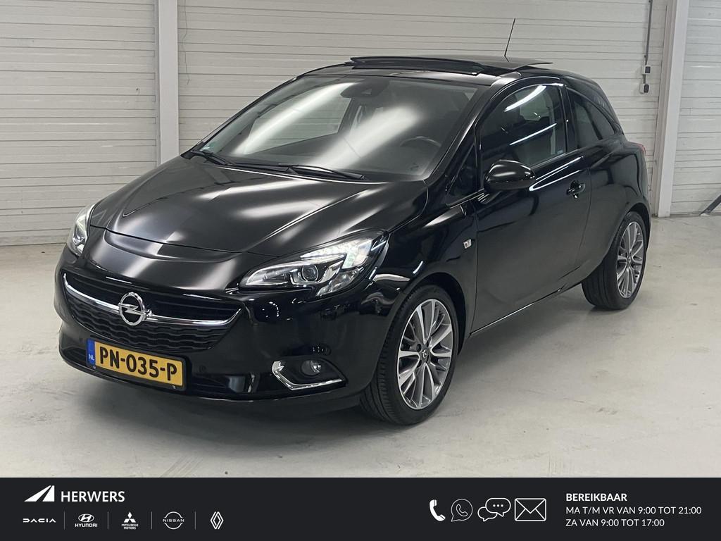 Opel Corsa 1.4 Innovation / Automaat / Nederlandse Auto / El, Auto's, Stof, Zwart, Origineel Nederlands, Bedrijf