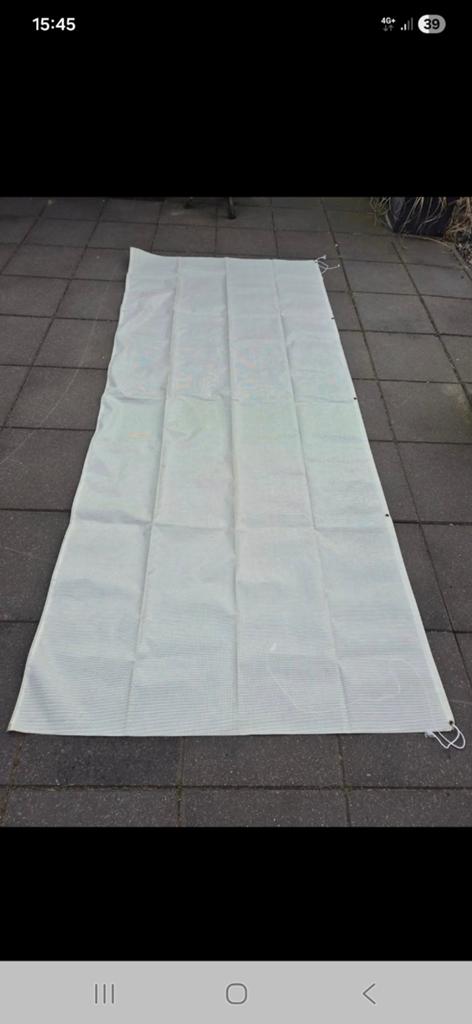 Sunblocker voor luifel met pees - 340x145 cm, Caravans en Kamperen, Caravan accessoires, Ophalen of Verzenden