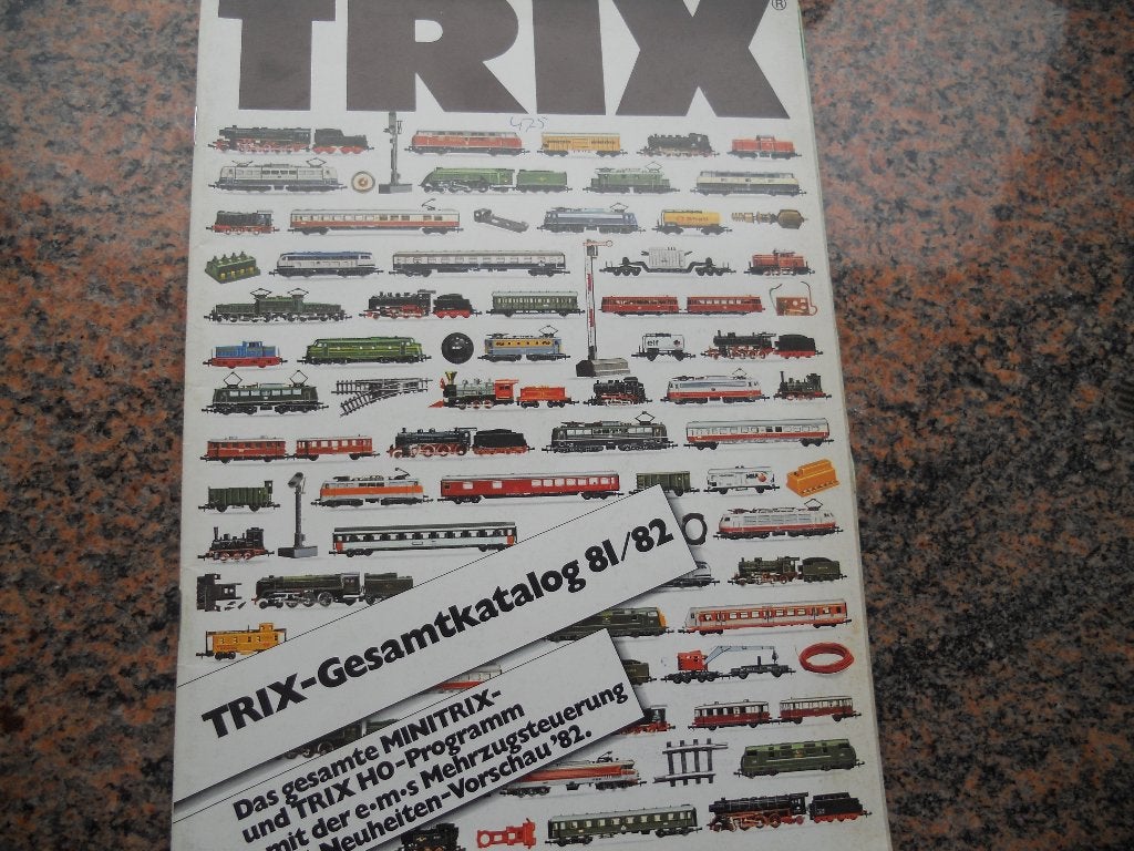 Trix catalogus 1981 - 1982, Gelijkstroom, Trix, Zo goed als nieuw, Boek, Tijdschrift of Catalogus