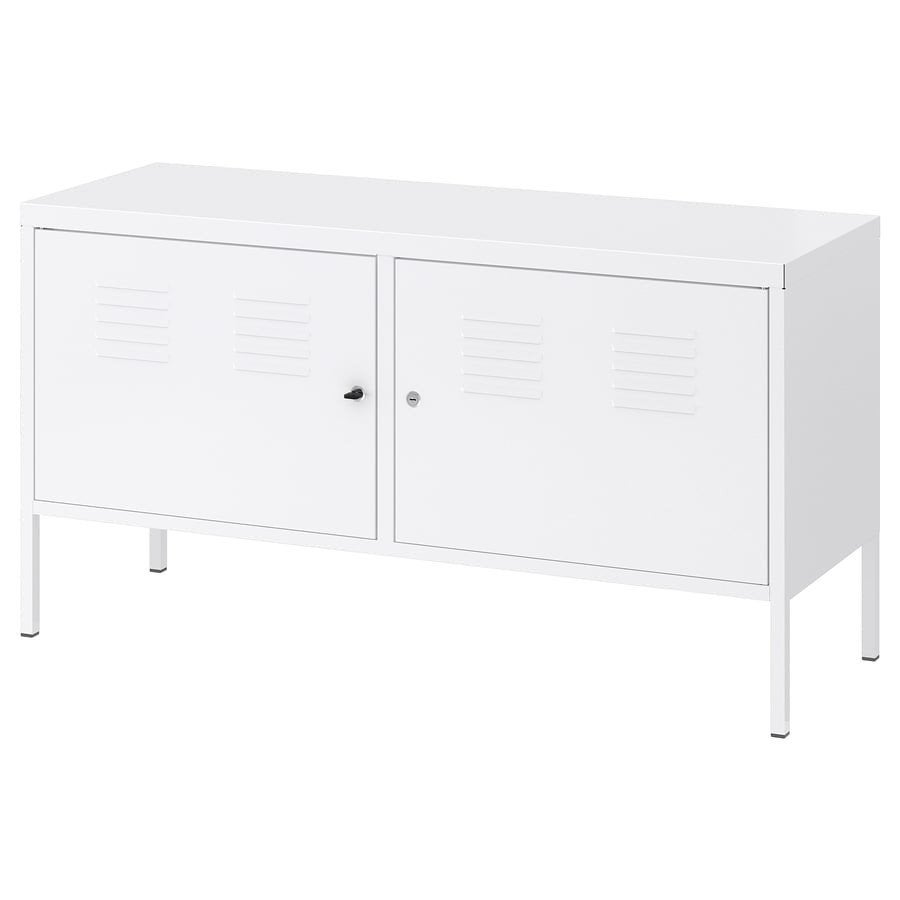 Ikea PS locker kast wit - Stijlvolle opberger, Huis en Inrichting, Ophalen, Zo goed als nieuw