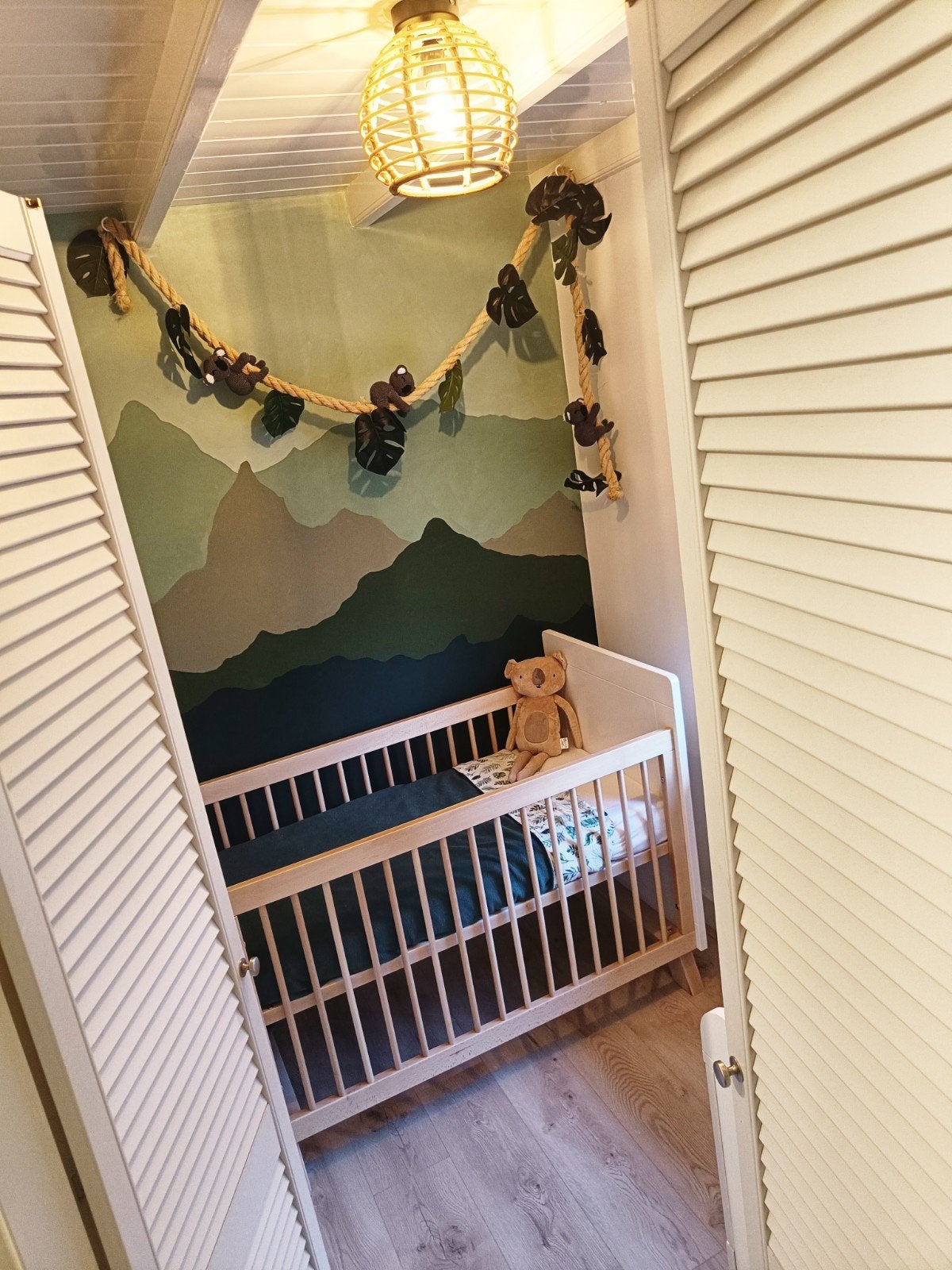 Bopita Lisa Ledikant & Paidi Commode Wit/Naturel, Kinderen en Baby's, Ophalen