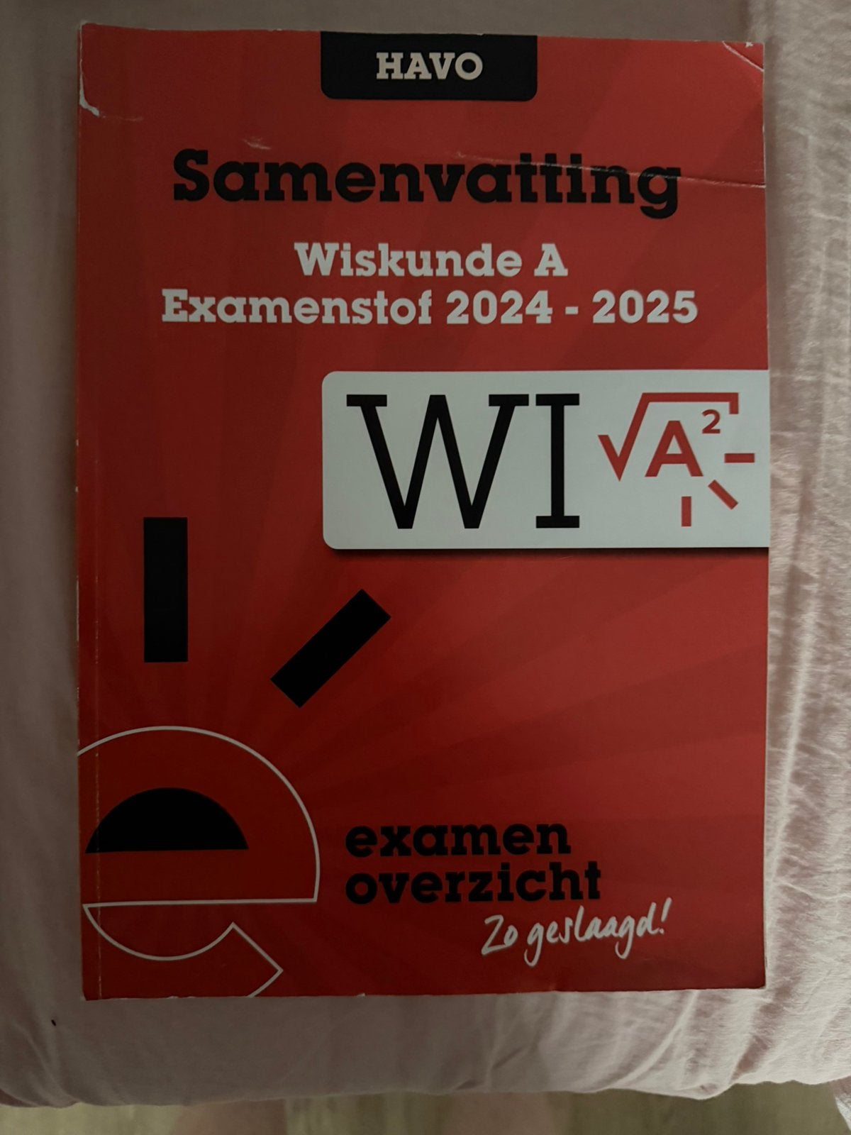samenvatting Wiskunde A, Ophalen, Zo goed als nieuw, HAVO