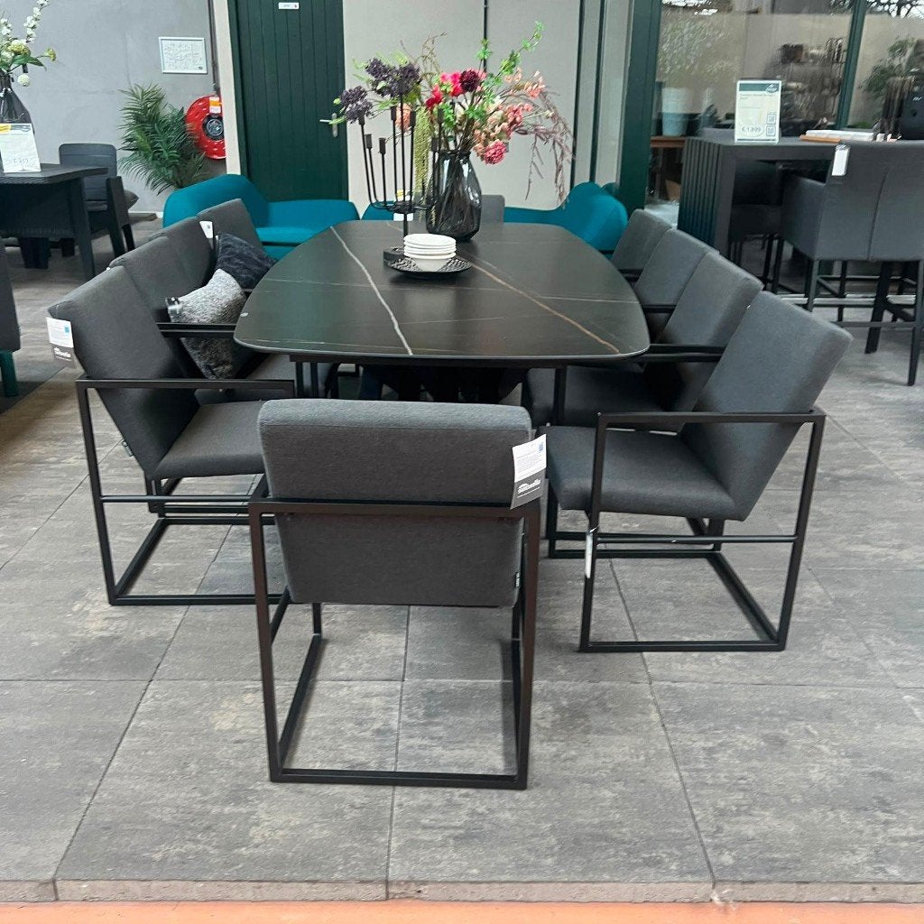 Fox Tuinset | Showroommodel, Ophalen, Gebruikt, Meer dan 8 zitplaatsen, Aluminium