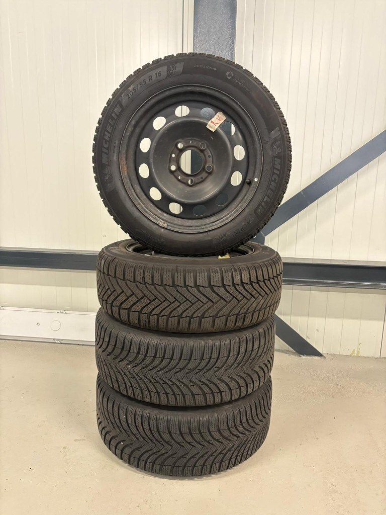 Winterset E46 Winterbanden Michelin ALPIN 4 6 5x120, Ophalen, Gebruikt, BMW