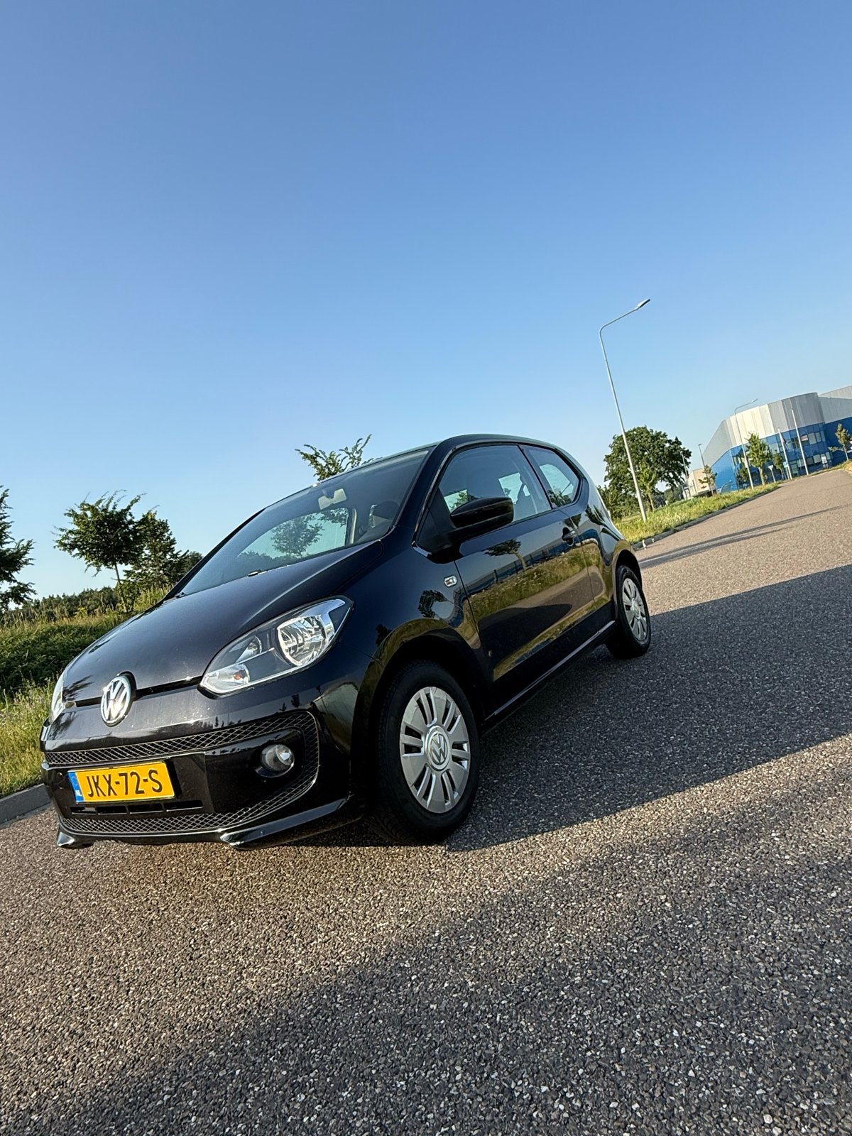 Volkswagen up! 1.0 44KW 2013 Airco Zwart Nieuwe APK, Auto's, Volkswagen, Voorwielaandrijving, Euro 5, Up!, 4 stoelen