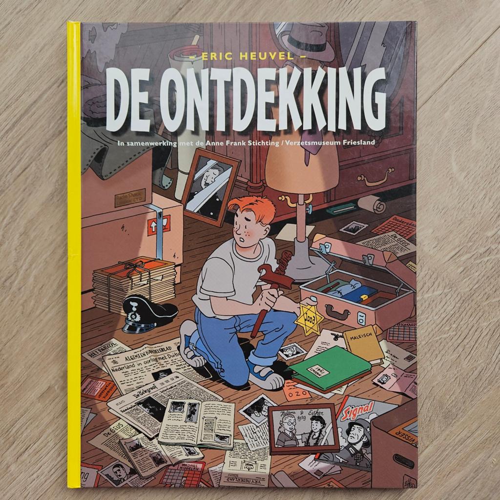 De Ontdekking - Eric Heuvel (strip over WOII), Ophalen of Verzenden, 20e eeuw of later, Zo goed als nieuw, Eric Heuvel
