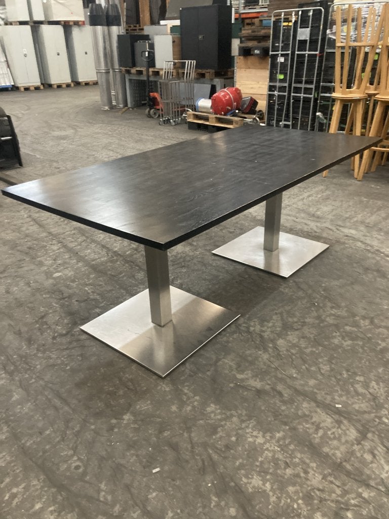 Eettafel, horeca tafel , vergadertafel, grote tafel: 200x100, Huis en Inrichting, Niet ingevuld, Gebruikt, 100 tot 150 cm, Ophalen of Verzenden