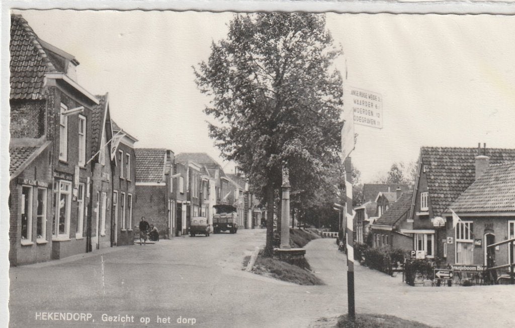 Hekendorp, Verzenden, 1940 tot 1960, Ongelopen, Zuid-Holland