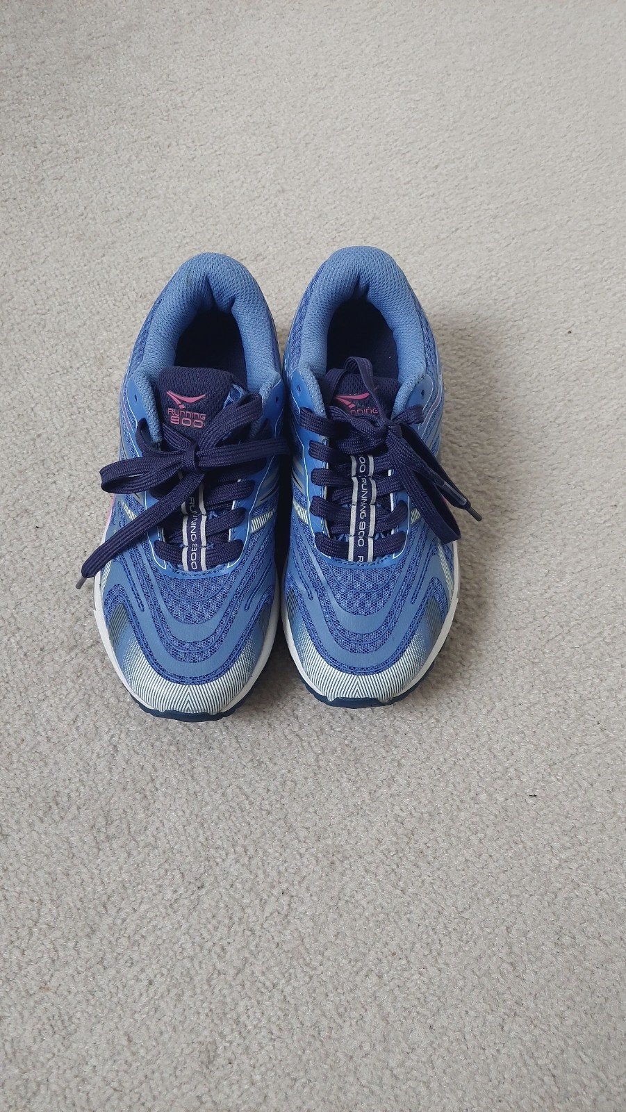 Blauwe Asics hardloopschoenen - Zo goed als nieuw, Blauw, Ophalen of Verzenden, Sneakers of Gympen, Zo goed als nieuw