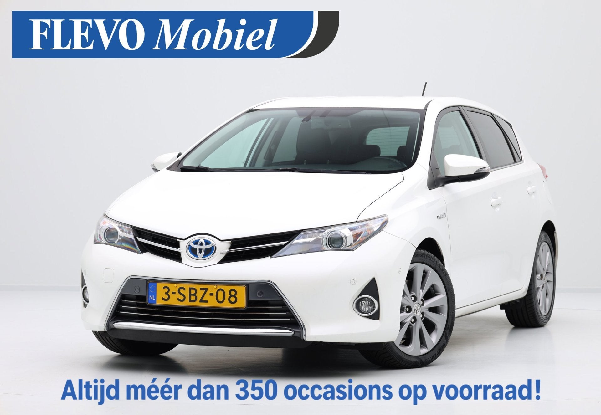 Toyota Auris 1.8 Hybrid Executive Aut. Navi|Clima|Cam|PDC|LM, Euro 5, Gebruikt, 4 cilinders, Wit