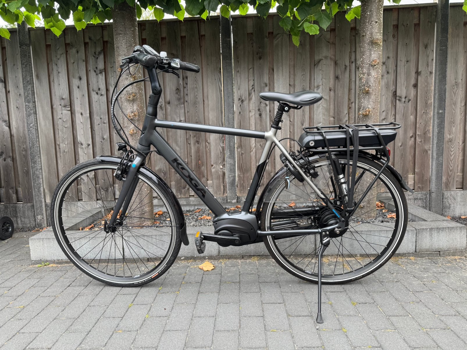 KOGA E-NOVA AUTOMATIC High-tech Grey Metallic/Silver Smoke, Fietsen en Brommers, Zo goed als nieuw, 50 km per accu of meer, 55 tot 59 cm