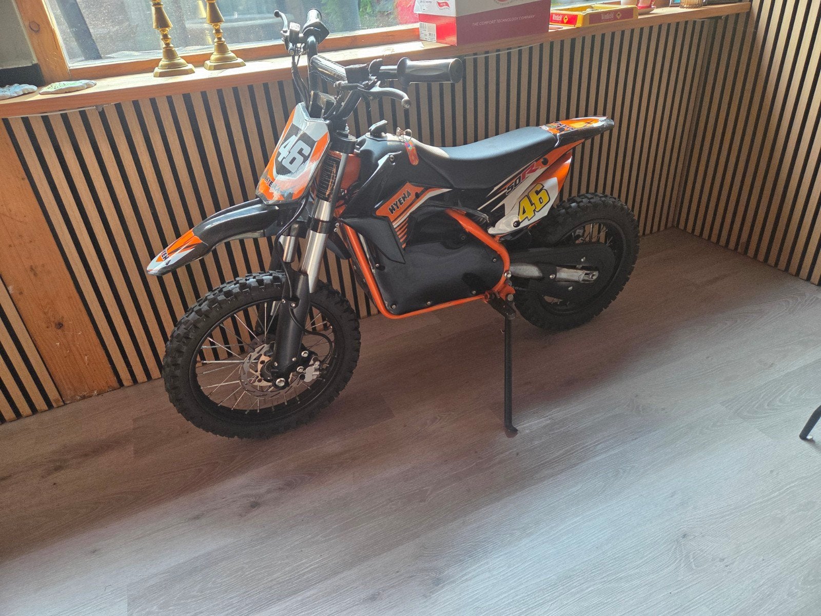 Elektrische Kinder Crossmotor - Hyena 46, Ophalen