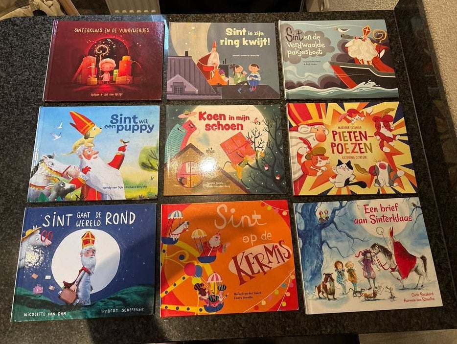 Grote collectie Sinterklaasboekjes  (9 stuks), Boeken, Ophalen of Verzenden, Gelezen, Fictie algemeen