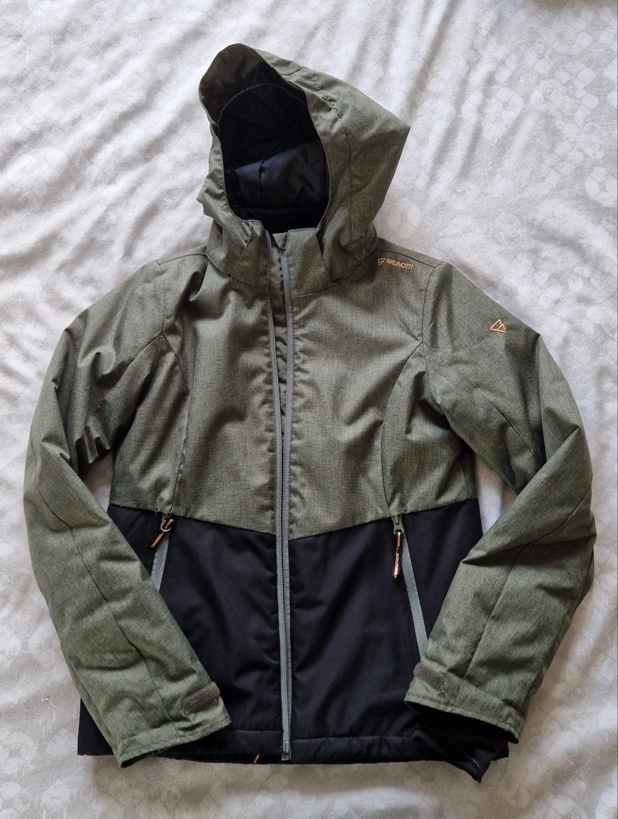 Brunotti ski-jas maat 164 - met afneembaar capuchon, Ophalen, Gebruikt, Brunotti, Jongen