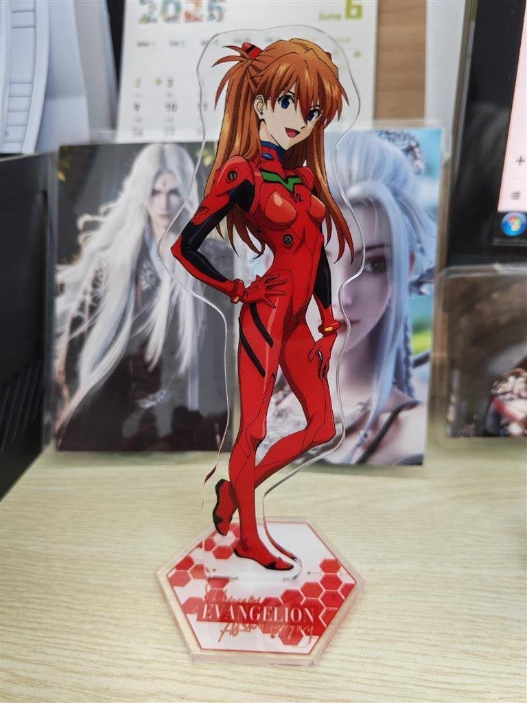Asuka Evangelion Neon Genesis EVA Acrylic Figuur, Verzenden, Nieuw, Film, Foto of Kaart