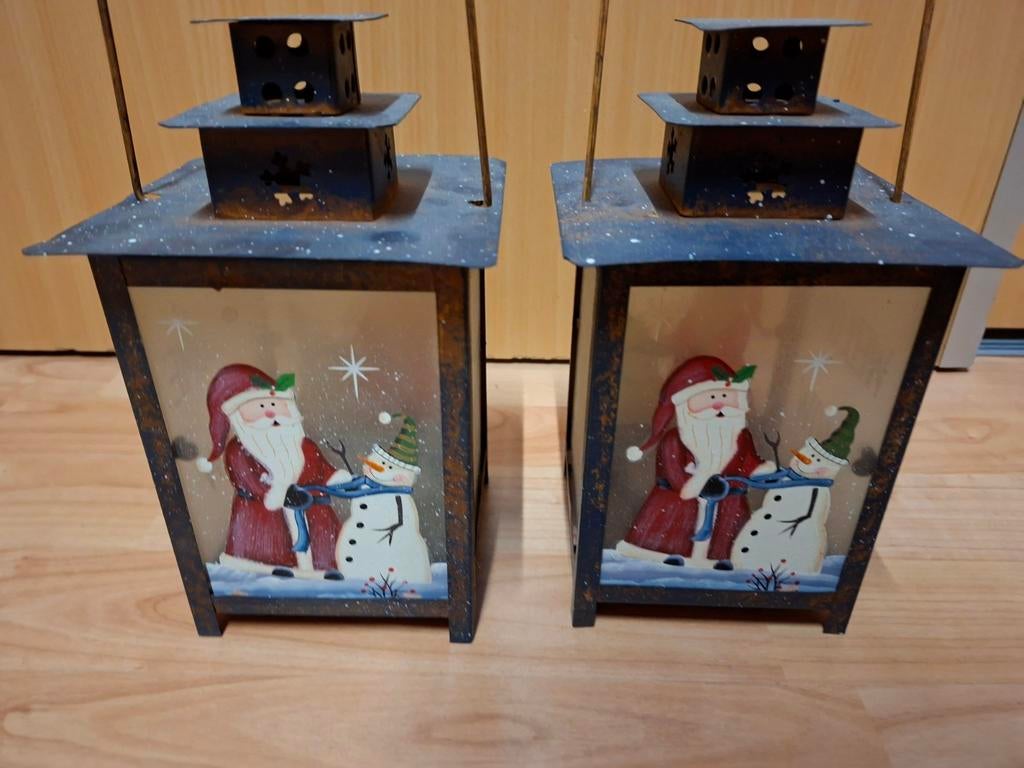 windlichten kerst 2 stuks, Diversen, Kerst, Ophalen, Nieuw