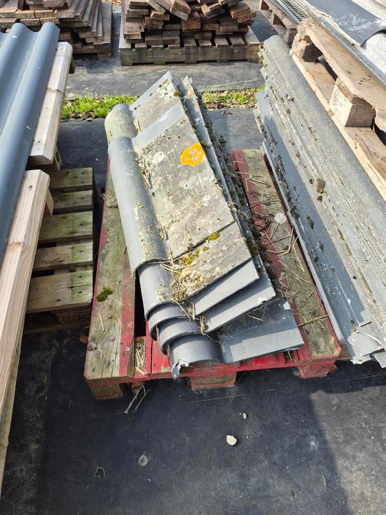 Golfplaten (cement), Ophalen