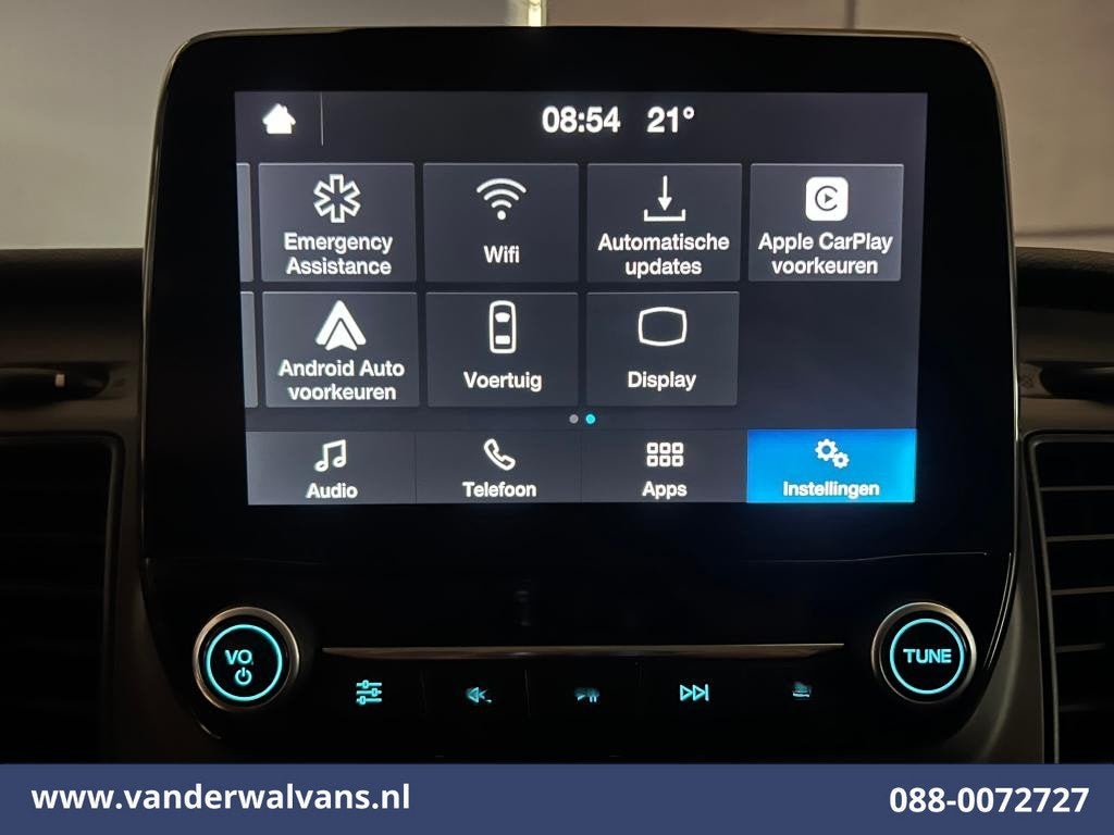 Ford Transit Custom 2.0 TDCI L2H1 Euro6 Airco | Camera | App, Auto's, Voorwielaandrijving, USB, 4 cilinders, 2800 kg