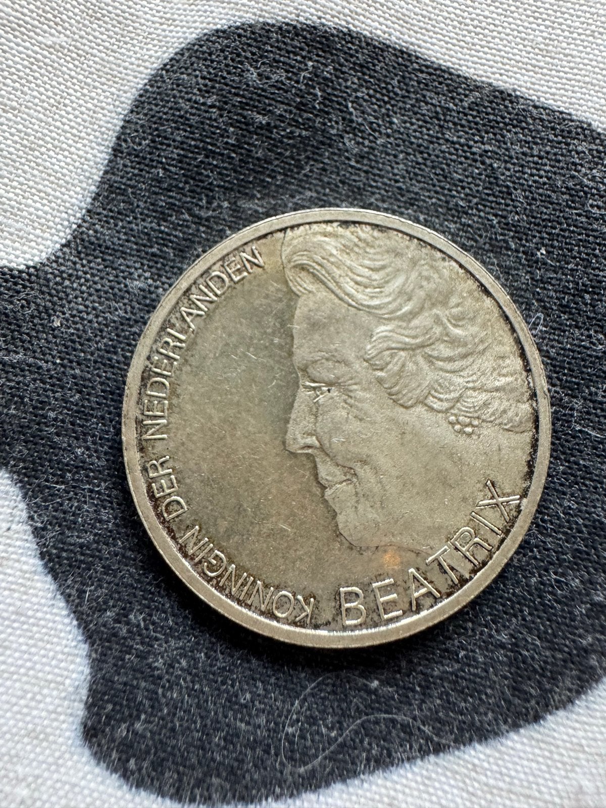 10 Gulden munt Koningin Beatrix 1995 Hugo de Groot, Ophalen of Verzenden, Koningin Beatrix, 10 gulden, Losse munt