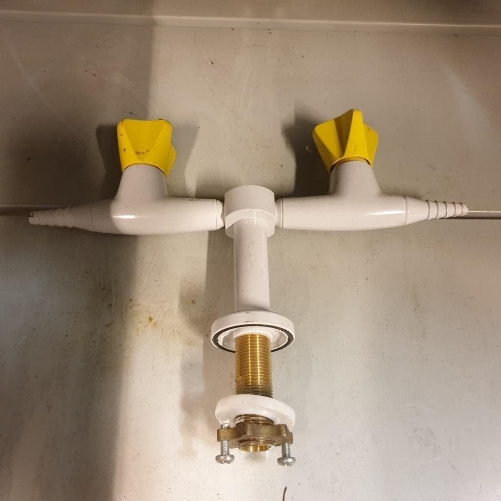 11 stuks  gaskranen uit  laboratorium, Ophalen, Gebruikt, Kraan