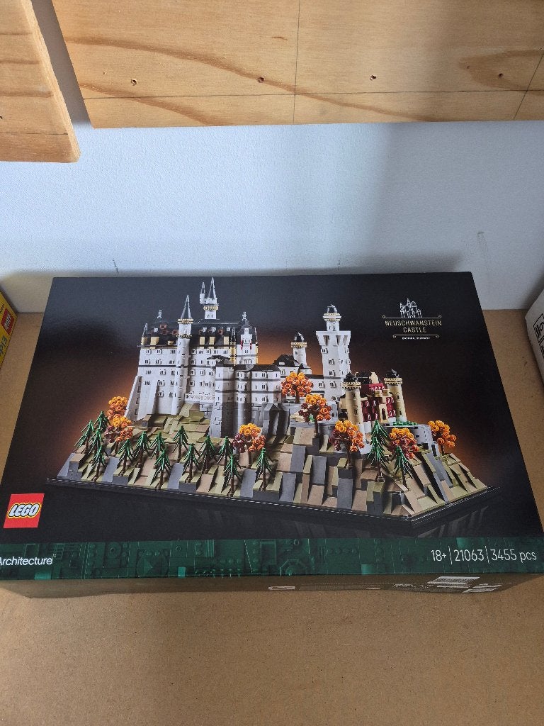 Lego 21063 architecture slot Neuschwanstein, Lego, Compleet, Architecture, Ophalen of Verzenden