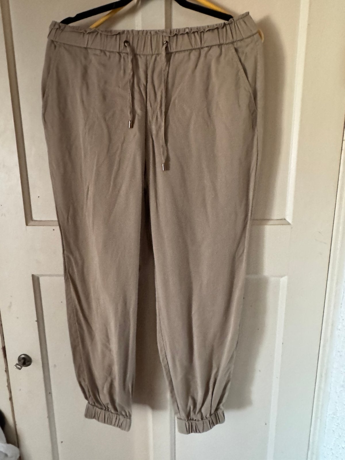Madeleine leuke lyocell broek maat 40, Maat 38/40 (M), Blauw, Ophalen of Verzenden, Zo goed als nieuw