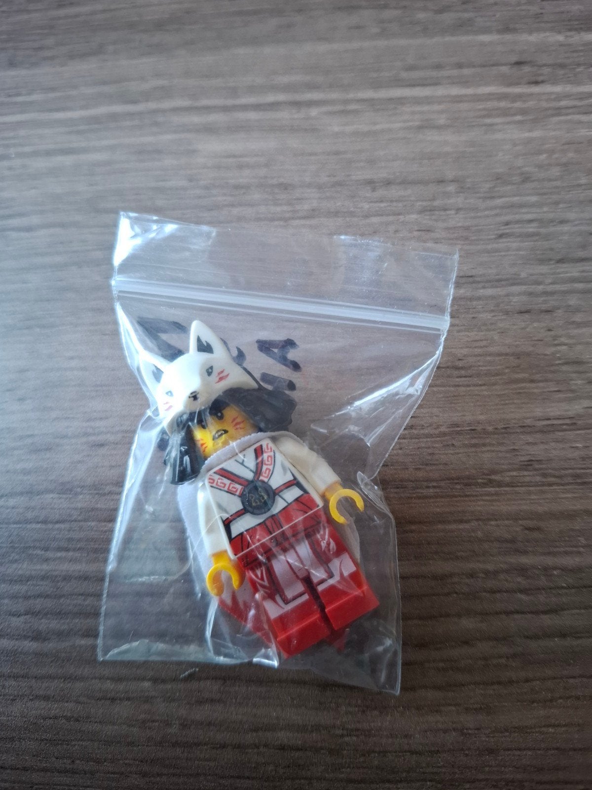 Lego Ninjago Akita Minifiguur, Gebruikt, Lego, Ophalen of Verzenden, Minifiguur