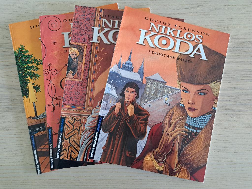 Niklos Koda 1 t/m 4, Meerdere stripboeken, Ophalen of Verzenden, Zo goed als nieuw