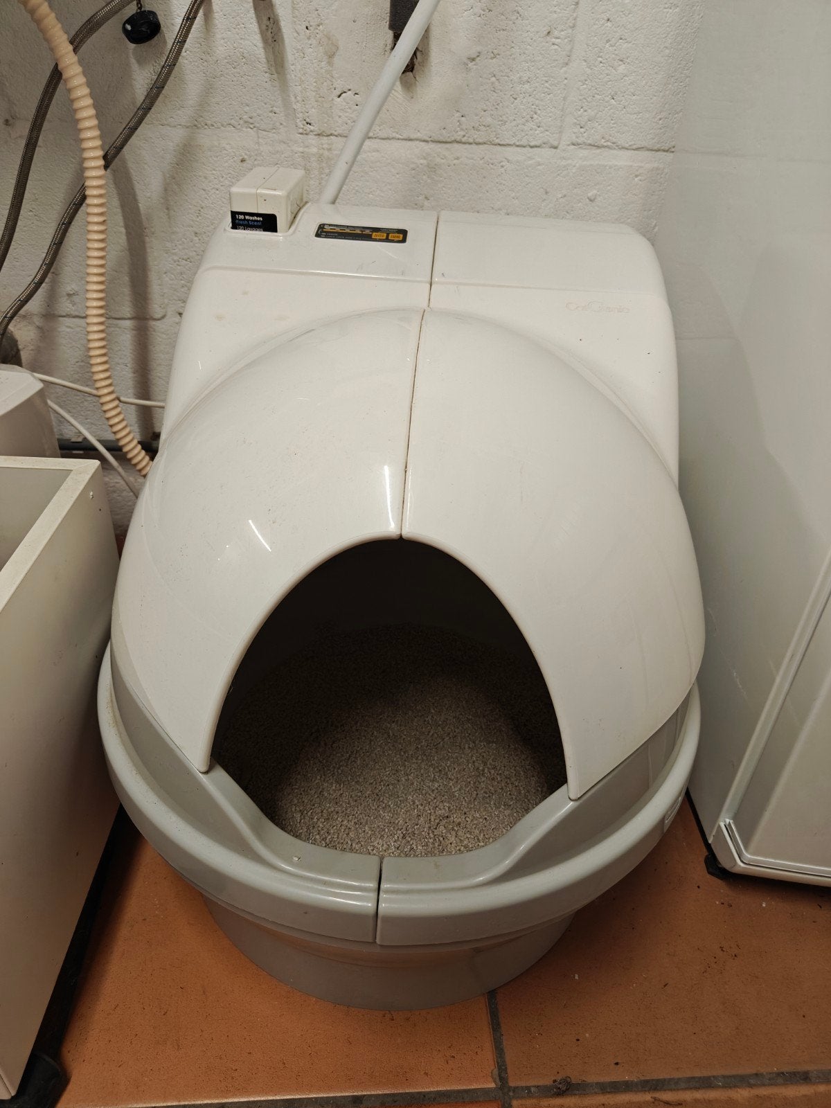 Catginie automatische kattenbak, Dieren en Toebehoren, Ophalen of Verzenden, Zo goed als nieuw