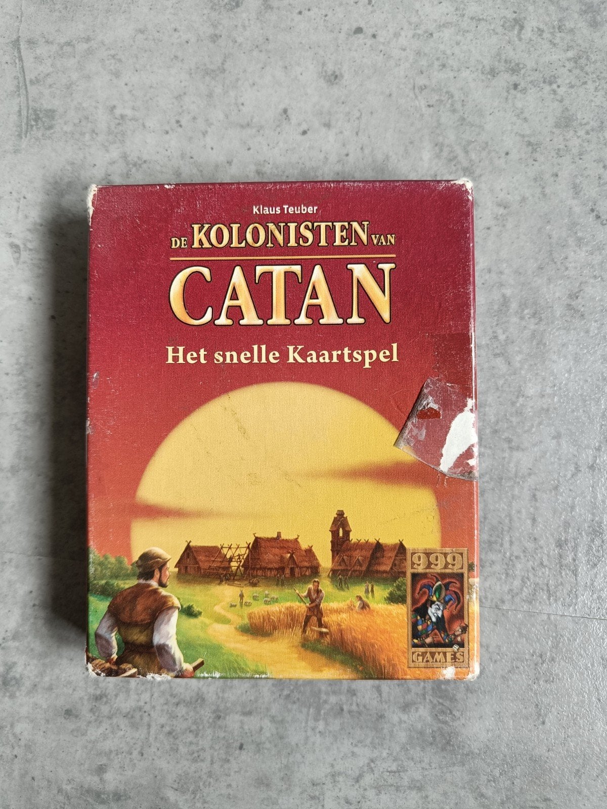 De Kolonisten van Catan: Het snelle Kaartspel, Een of twee spelers, Ophalen of Verzenden, Gebruikt, 999 Games