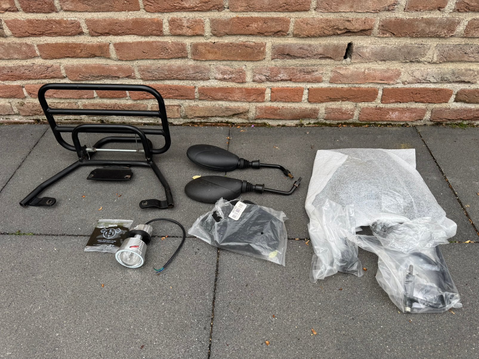Diverse scooter onderdelen en accesoires Piaggio Zip, Ophalen of Verzenden, Zo goed als nieuw, Overige typen, Piaggio