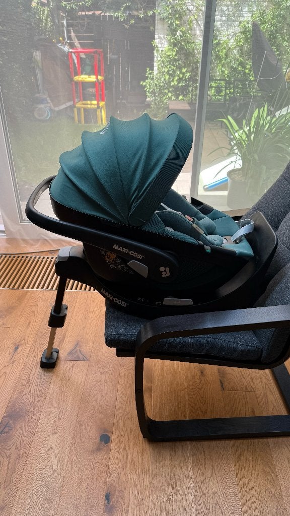 Maxi Cosi Pebble 360 i-Size + Familyfix 360 Base, Kinderen en Baby's, Autostoeltjes, Ophalen, Zo goed als nieuw, Isofix, 0 t/m 13 kg