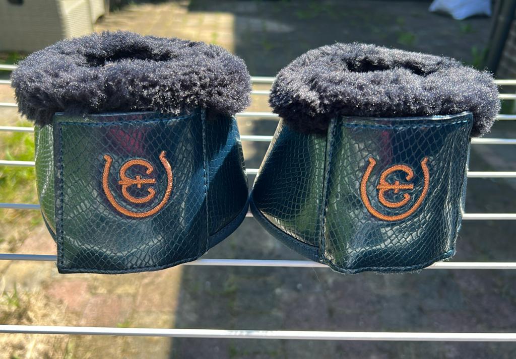 ES Springschoenen navy rose M, Dieren en Toebehoren, Paarden en Pony's | Beschermers, Zo goed als nieuw, Ophalen of Verzenden