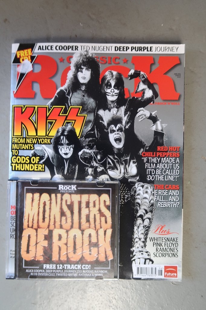 Classic Rock - Kiss cover, Verzenden, 1960 tot 1980, Buitenland, Tijdschrift